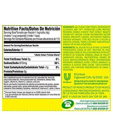 Knorr Chicken Flavor Bouillon (15.9 oz) - Authentic and Savory Seasoning - Buy Online on SooperMarket.com