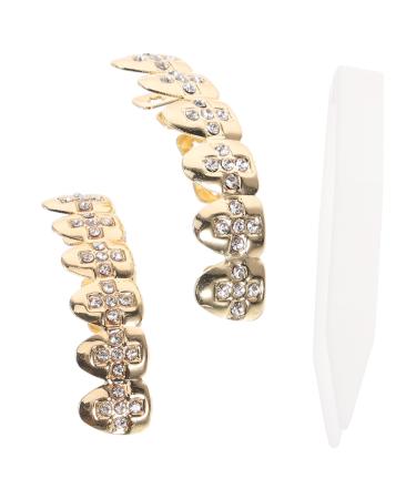 PACKOVE 1 Set Shiny Mouth Grill Single Mouth Grill Single Teeth Grill Teeth Grills Accessories Stitching