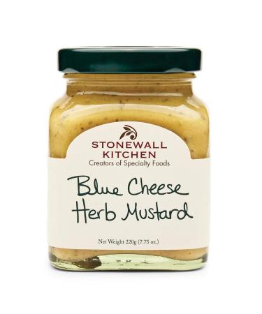 Stonewall Kitchen Blue Cheese Herb Mustard 7.75 oz Blue Cheese Herb 7.75 Ounce (Pack of 1)
