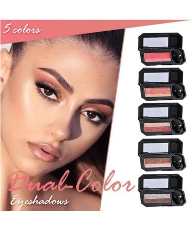 Aaiffey Dmn Beauty Naked Palette Double Color Eyeshadow - Waterproof & Highly Pigmented | Mermaid Peach - Buy Online on SooperMarket.com