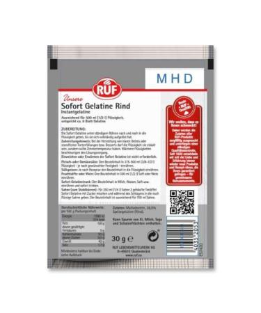 Buy Instant Beef Gelatin Powder - Cold Soluble No Soaking Needed 30g | Ideal for Cooking & Baking - Buy Online on SooperMarket.com