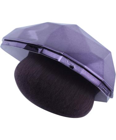 Desikixudy Purple Diamond Cut Liquid Foundation Brush Fine Soft Fiber Buffering Blush Brush Bronzer Contour Makeup Brush With Cover - Buy Online on SooperMarket.com