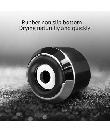 Men's Zinc Alloy Safety Razor Stand - Black Shaving Razor Holder Base - Buy Online on SooperMarket.com