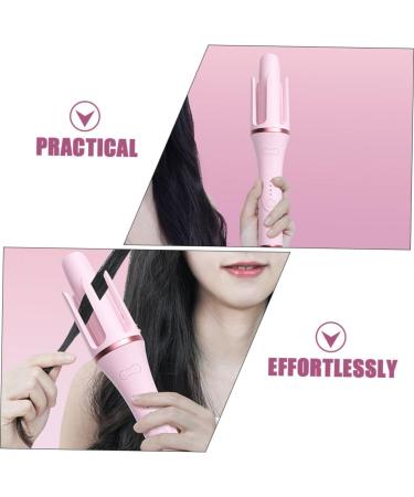 FOYTOKI Fully Automatic Hair Curling Iron Hair Rollers Hair Curler Nylon Pink - Buy Online on SooperMarket.com