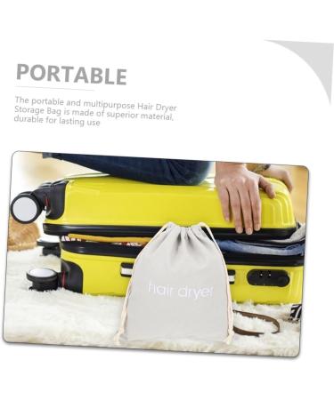 Gogogmee 2pcs Hair Dryer Storage Bag Hair Dryers Travel Hairdryer Creative Storage Bag Drawstring Bag Outdoor - Buy Online on SooperMarket.com