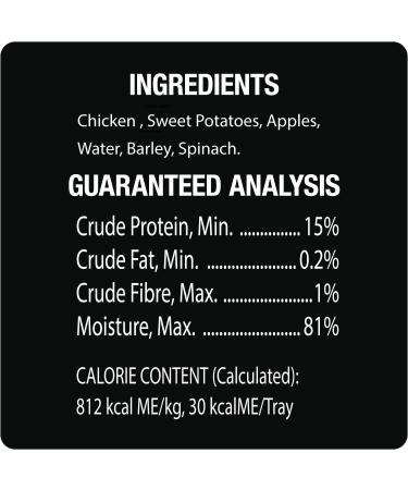 Cesar Simply Crafted Adult Wet Dog Food Chicken Sweet Potato Apple Barley & Spinach 37g Pack of 10 - Buy Online on SooperMarket.com