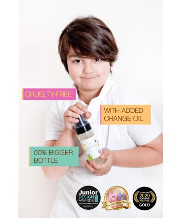 Organic Gentle Kids Foaming Face Wash - Natural, Vegan, Toxin-Free | Sulphate & Paraben Free | Orange Oil | For Kids & Preteens - Buy Online on SooperMarket.com