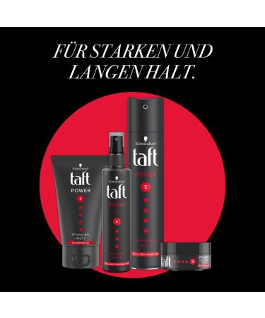 Schwarzkopf Taffel Styling Wax Power | 6 x 75ml | Vegan Hair Wax for 48 Hour Hold | Gentle on Hair & Scalp - Buy Online on SooperMarket.com