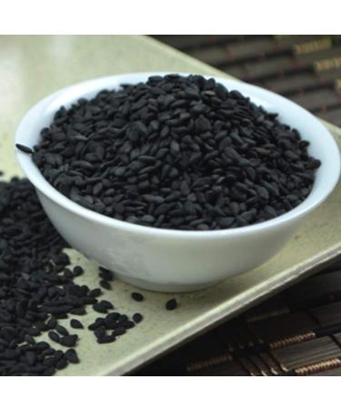 OUYANGHENGZHI Fresh Raw Black Sesame Coarse Food Grain for Tea, Cooking & Congee - Buy Online on SooperMarket.com