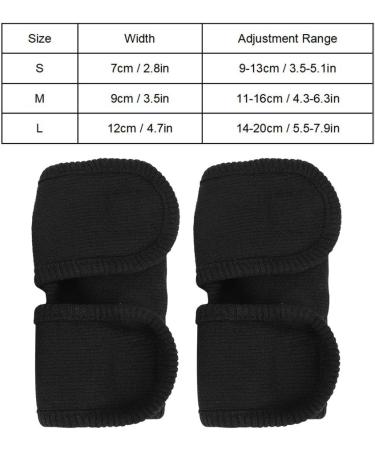 2Pcs Adjustable Dog Cat Leg Brace Elastic Warm Knee Pads for Surgery Wound Support and Stability for Injury Recovery Prevent Licking (Black) - Buy Online on SooperMarket.com