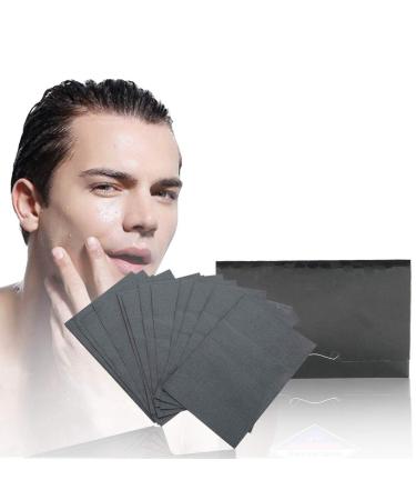 Oil Control Paper 80Pcs/pack Men Blotter Face Oil Control Absorbing Paper Blotting Tissues Oil Blotting Paper Sheets Oil Absorbing Facial Sheets Portable Blotting Papers for Face and Nose