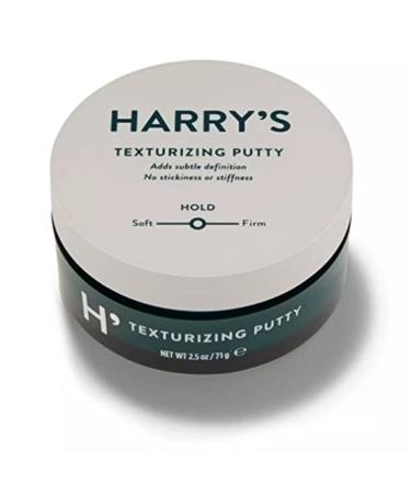 Harry's Texturizing Putty, Adds Subtle Definition, Medium Hold, 2.5 oz Bottle x2