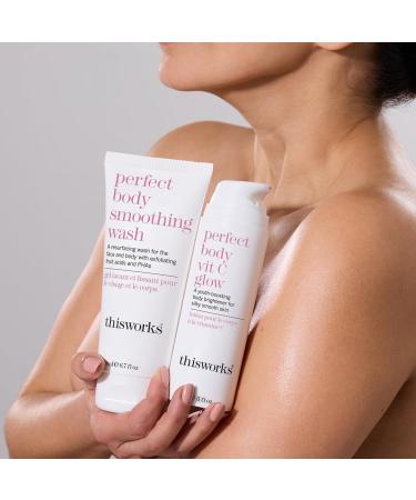 thisworks Perfect Body Vitamin C Glow Body Cream & Moisturizer 5 oz - Brightening & Hydrating Skincare for All Skin Types - International Shipping Available - Buy Online on SooperMarket.com