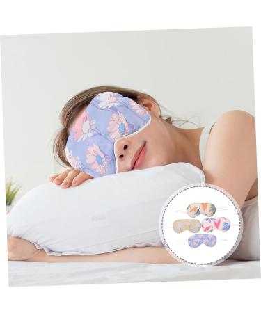 Silk Eye Sleeping Mask Set - 16 Pcs | Imitation Silk, Breathable Eye Mask Goggles for Adults | Eye Patch for Women | Silk Sleep Eye Masks for Nap and Relaxation - Buy Online on SooperMarket.com
