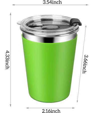 Magonanly 12oz Kids Cups 5 Pack - BPA Free Toddler Sippy Cups with Lids and Sleeves - Stackable & Unbreakable Children Smoothie Drinking Cups - Ideal for Kids and Adults - Buy Online on SooperMarket.com