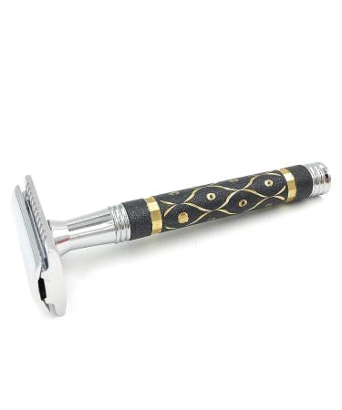 Parker Safety Razor 65R Super Heavyweight Double Edge Safety Razor - Includes 5 Blades | International Shipping Available - Buy Online on SooperMarket.com