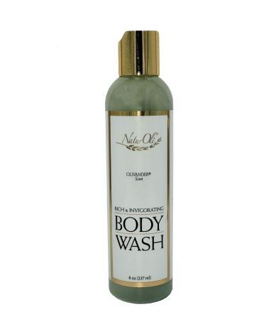 Rich & Invigorating Body Wash - 8oz - Award winning formula! Natural unisex scent - Sulfate & Gluten free! - Made in USA!
