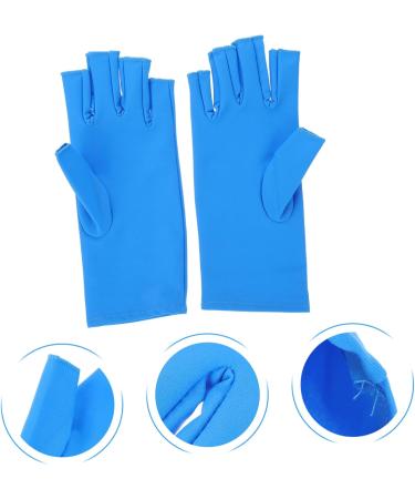 PLAFOPE 1 Pair Nail Gloves Manicure Gloves Fingerless Mitts UV Shield Gloves Sunscreen Gloves Manicure Tools Nail Art Tools Fingerless Gloves Gloves - Buy Online on SooperMarket.com