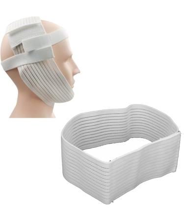 Flexible Snoring Head Band - Develop Healthy Breathing Habits - Chin Strap Snore Tape - White Breathable Material for Quality Sleep - Buy Online on SooperMarket.com