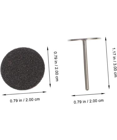 ABOOFAN 3 Sets Nail Polishing Sheets Replacement Sandpaper Discs Manicure Accessories Manicure Sandpaper Sanding Disc Bit for Nail Drill Foot Stainless Steel Sanding Pad Electric - Buy Online on SooperMarket.com