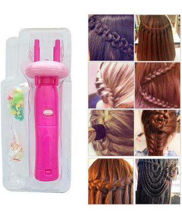 Automatic Hair Braiding Tool Hair Styling Tools Hair Braider Electric Hemp Flower Hair Braiding Device Hair Braiding Tool Machine for DIY Hair (Assorted Color) - Buy Online on SooperMarket.com
