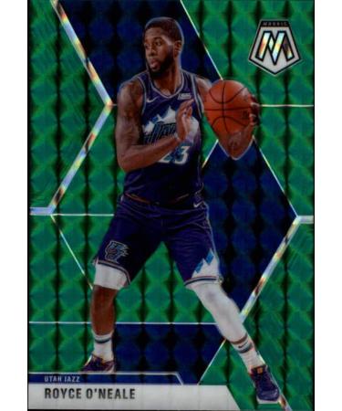 2019-20 Panini Mosaic Green #53 Royce O'Neale Utah Jazz NBA Basketball Trading Card