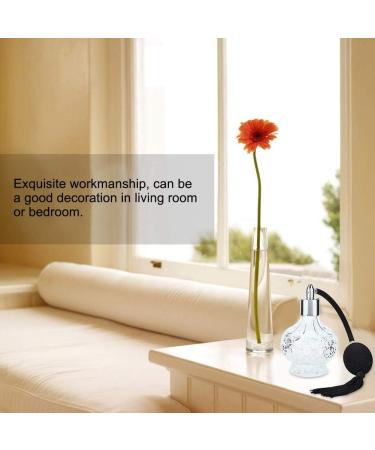 Qinlorgo Perfume Atomiser 80ml Refillable Glass Spray Bottle for Perfumes Essential Oils - Buy Online on SooperMarket.com