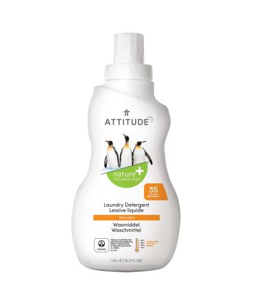 ATTITUDE Laundry Detergent 35 Loads Citrus Zest 35.5 fl oz (1.05 l)