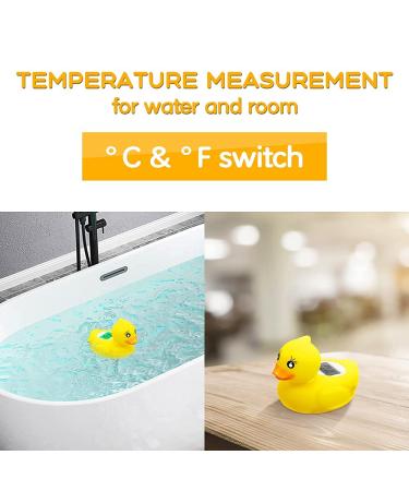 BabyElf Floating Duck Bath Thermometer - Safe Water & Room Temp for Infants + 2 Extra Toy Ducks - Buy Online on SooperMarket.com