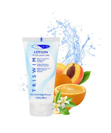 TRISWIM Skin Regenerating Body Lotion | After Swim Care | Magnesium Enriched | Moisturising After Pool Vegan Body Lotion For Swimmers (90ml)