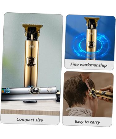 Mikinona Hair Cutting Trimmer 1 Set Hair Clipper Cordless Hair Trimmer Hair Cutting Tool Trimmer Electric Barber Hair Grooming Clipper Nose Hair Scissors Digital Display Man Titanium Alloy - Buy Online on SooperMarket.com