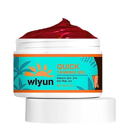 Trendyfave Tanning Gel Tanning Moisturiser Self-Tanning Body Cream Facial Hydrating Tanning Sun Cream Tanning Lotion Natural Fast Tanning Tanning Cream Outdoor&Indoor Tanning Accelerator