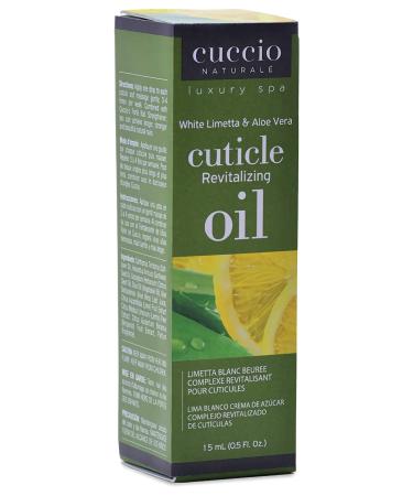 Cuccio White Limetta & Aloe Vera Cuticle Revitalizer Complex 15ml White Limetta & Aloe Vera 15 ml (Pack of 1)
