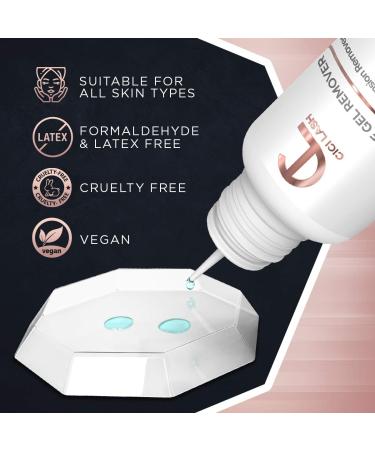 Buy ELITE Eyelash Extension Remover Gel | Fast & Easy 60s Formula for Mink Lashes | Essential Lash Supplies 15ml - Buy Online on SooperMarket.com