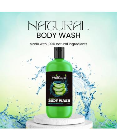 Aloe Vera Body Wash | Moisturizing Shower Gel for Women | 400ml Skin Cleanser | Nourishing Body Wash - Buy Online on SooperMarket.com
