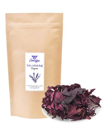 CENALGA Organic Dulse Whole Leaf - We avoid Plastic 1.5 oz / 42.5 g Bag - Culinary Quality Hand-Harvested Atlantic Seaweed - Vegan - 3 for Paleo Diet - non-GMO - Gluten-Free - Fat-Free