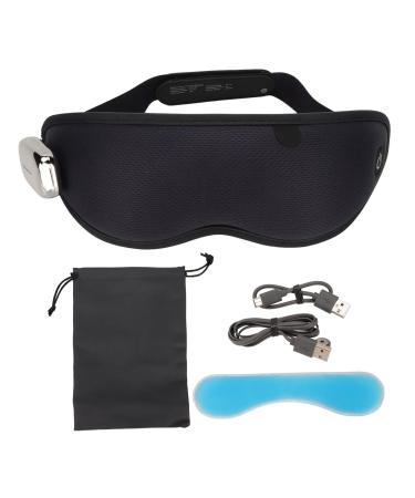 Eye massage device with heat sleep-eye mask electric vibration eye mask to relieve swollen dry eyes hot sager to relieve eye loads reduction of