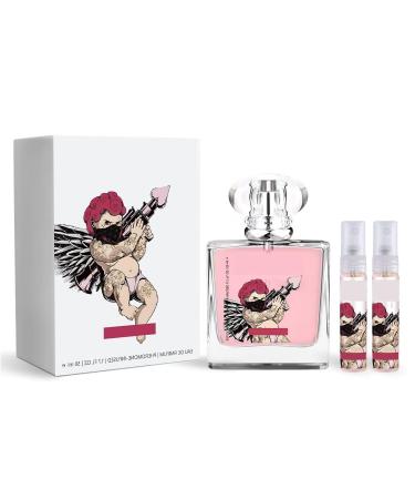 Hypnosis Cologne Fragrances Cologne for Women's Pheromone Infused for Attraction Long Lasting Romantic Scent Releases Unprecedented Confidence and Charm (50ml+10ml) (3 PCS)