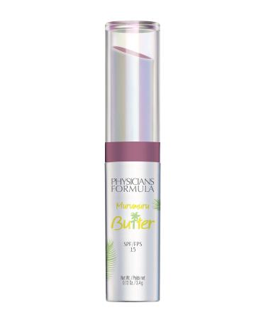 Physicians Formula Murumuru Butter Lip Cream SPF 15 Mauvin' to Brazil 0.12 oz (3.4 g)