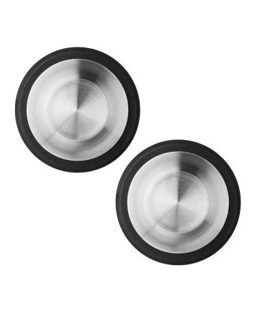 2 Pack Kitchen Sink Drain Stopper Garbage Disposal Stopper Sink Plug Stainless Steel Kitchen Sink Drain Cover Sink Plug