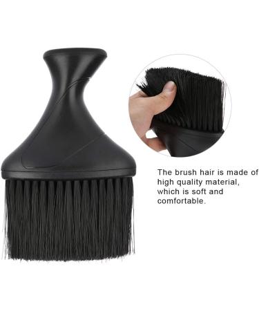 Neck Duster Brush Soft Hair Brush Salon Hairdresser Stylist Hair Cleaning Brush Neck Brush with Handle - Buy Online on SooperMarket.com