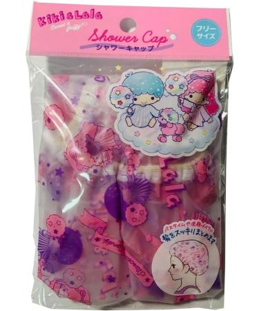 Sanrio Little Twin Stars Bath Time Shower Cap & Facial Cleansing Set (Bubble) - 46cm - Buy Online on SooperMarket.com