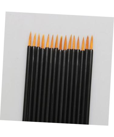 PLAFOPE 100pcs Eyeliner Eyeliner Small Eyeliner Brush Lip Liner Marker Liner Makeup Brush Orange - Buy Online on SooperMarket.com