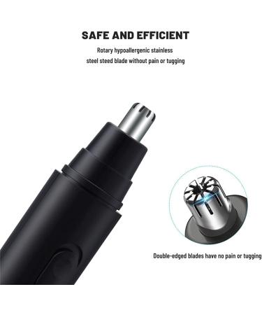 TEMKIN 2 in 1 USB Rechargeable Nose Hair Trimmer & Beard Shaver | Electric Ear & Nose Hair Cutter - Best Shaving Tool for Men - Buy Online on SooperMarket.com