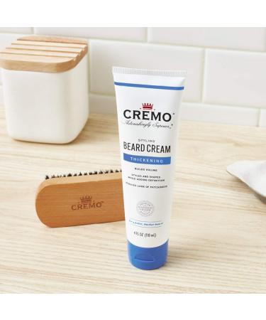 Cremo Beard Cream Thickening 4 oz | Styling & Volume for Men - Buy Online on SooperMarket.com