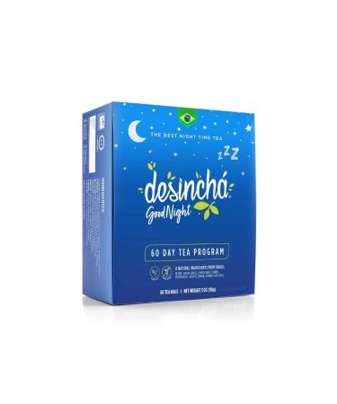 Desincha Nighttime Herbal Tea Supports Relaxation & Quality Sleep - 60 Day Supply