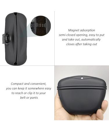 Buy Nyggtyk 2-Piece Silicone Dog Food & Snack Bags - Durable Pet Training Bags (Dark Gray) - Buy Online on SooperMarket.com