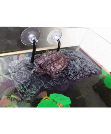 BigTron Turtle Platform Floating Turtle Pier Rectangular Terrapin Dock PU Foam Aquarium Float Decoration Bask Terrace Climb Brazilian Tortoise Small-20cm