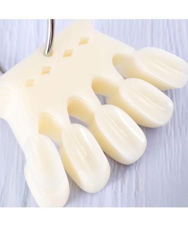 Mikinona 1 Set Demonstration Color Board Nail Art Tool Color Model Nail Color Display Tips Nail Polish Color Display Ring Nail Polish Rack Nail Color Display Sticks Manicure Tools Size 1 As Shown - Buy Online on SooperMarket.com