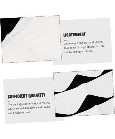 minkissy 75 Sheets Eye Mask Stye Eye Treatment Non-woven Fabric Breathable White Paper Film - Buy Online on SooperMarket.com